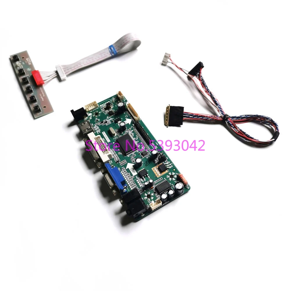 Подходит для LTN156AT05 C02/F01/F08/H01/H02/H07 40Pin ЖК панель WLED 1366*768 LVDS VGA DVI M.NT68676 плата