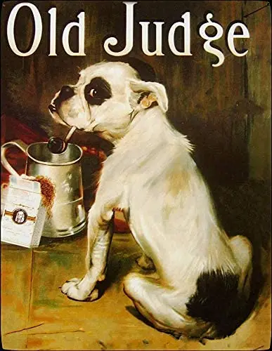 

Tin Sign Bull Dog Metal Wall Decor Tin Sign Dog Cafe Decor Bar Pub Wall Decor 12X16 inch