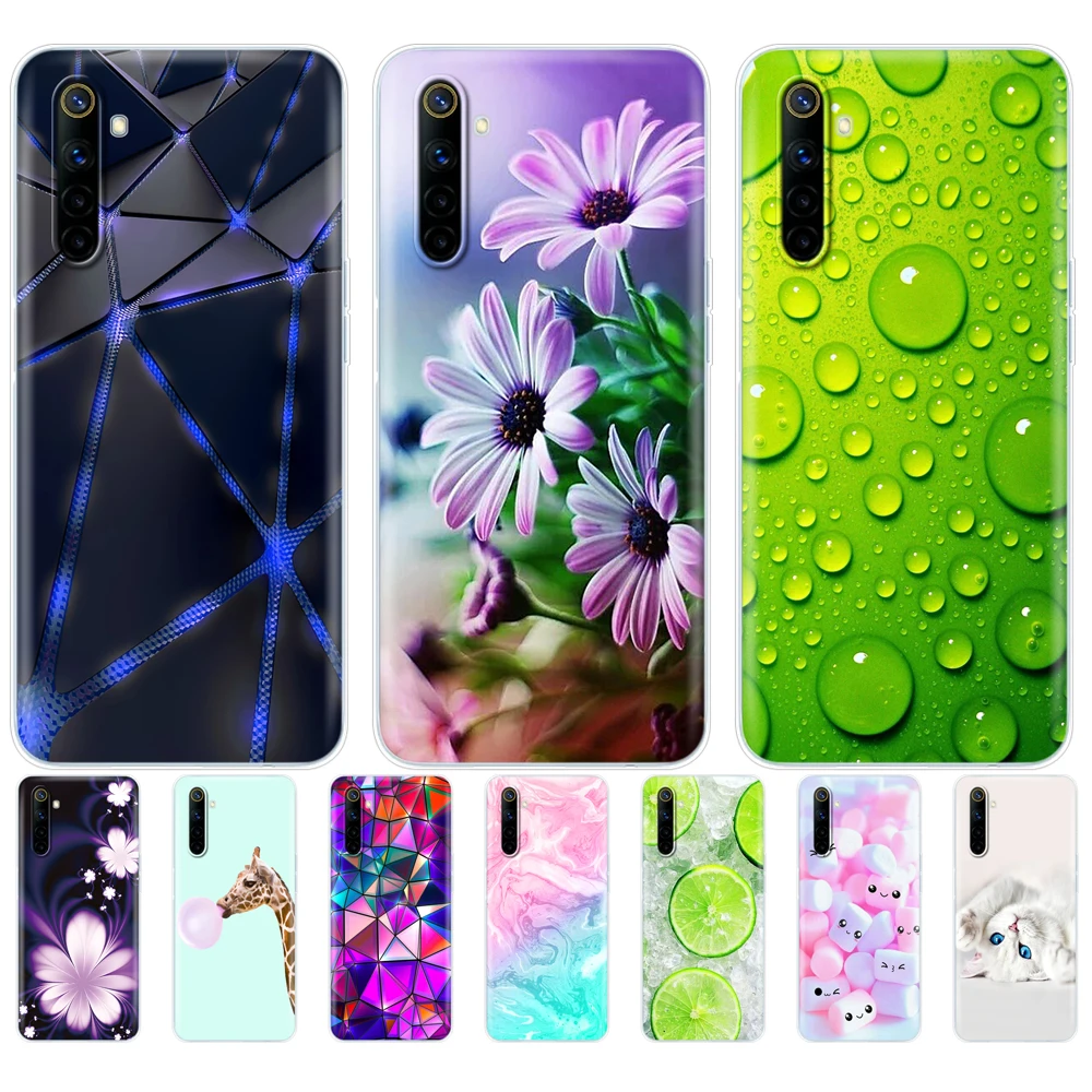 Чехол для OPPO Realme6 6Pro Realme6Pro чехол Realme 6 6s силиконовый мягкий телефона из