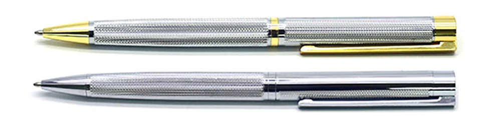 CCCAGYA C041 золотистая и стальная цветная металлическая шариковая ручка для обучения, офиса, школы, канцелярские принадлежности, Подарочная роскошная ручка для отелей, бизнес-ручка для письма