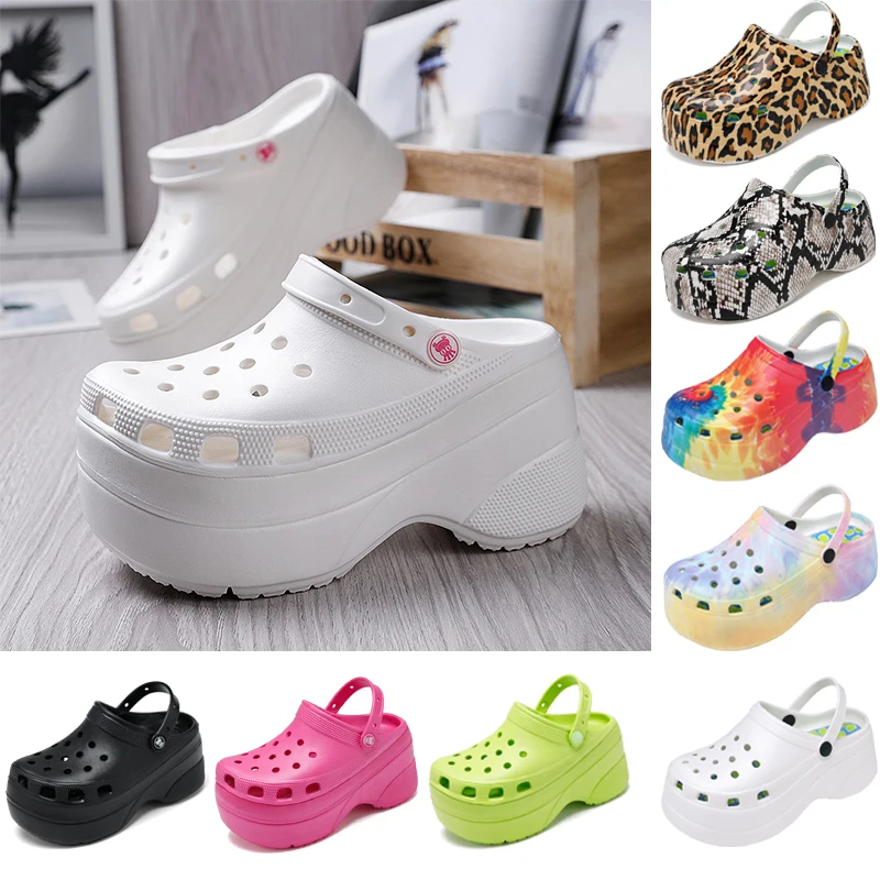 

Similarfree 10CM High Heels Women Sandals Breathable Waterproof Platform Heels Women 2021 Ladies Shoes And Sandals Slippers