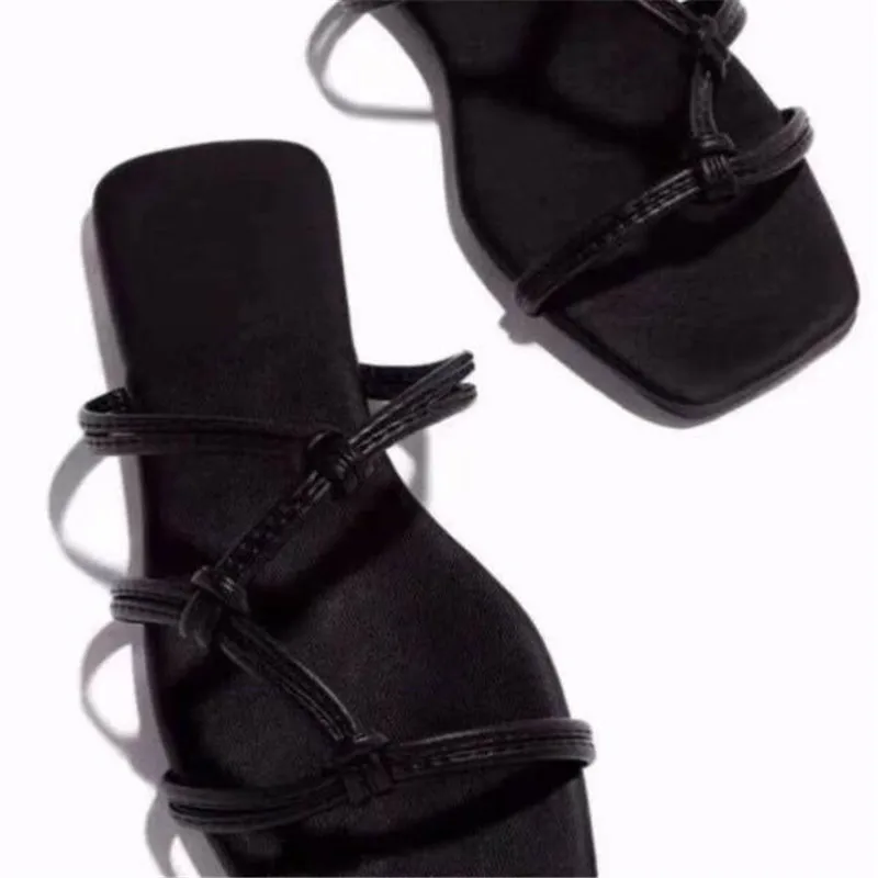 

Sandals Ladies Flat Sandals Ladies Shoes Girls Summer Sandals NewLarge size35-43