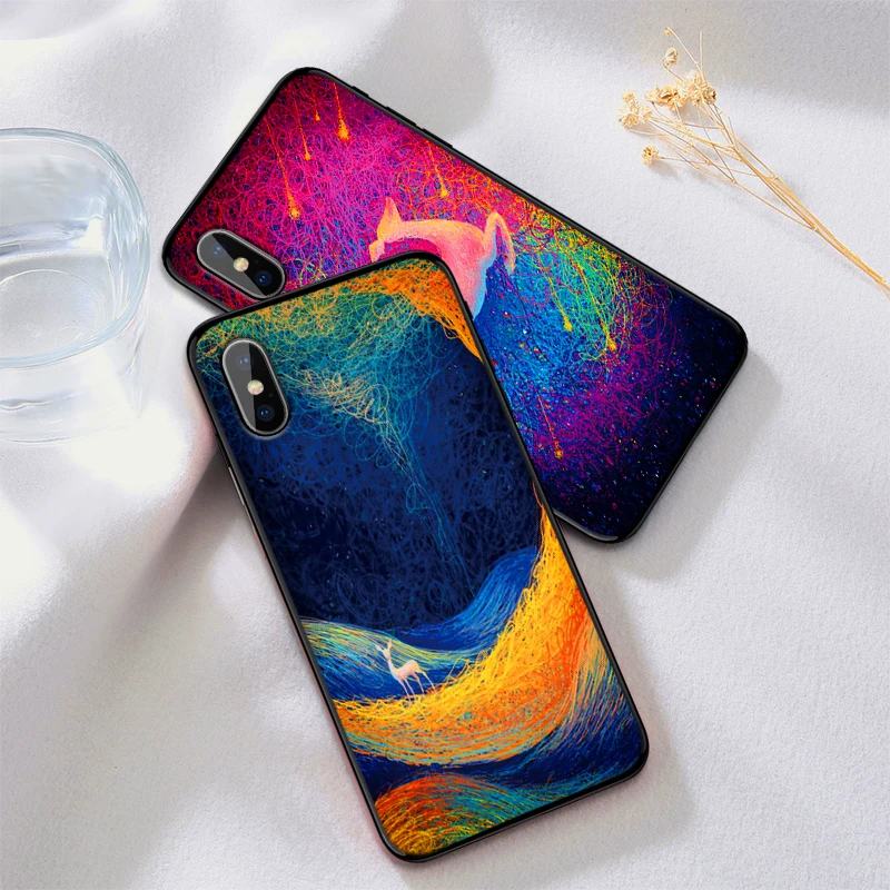 Силиконовый чехол для IPhone Xr Xs Xsmax X 6 6s 7 8 Plus с изображением оленя Sika XS Max 9 | Мобильные