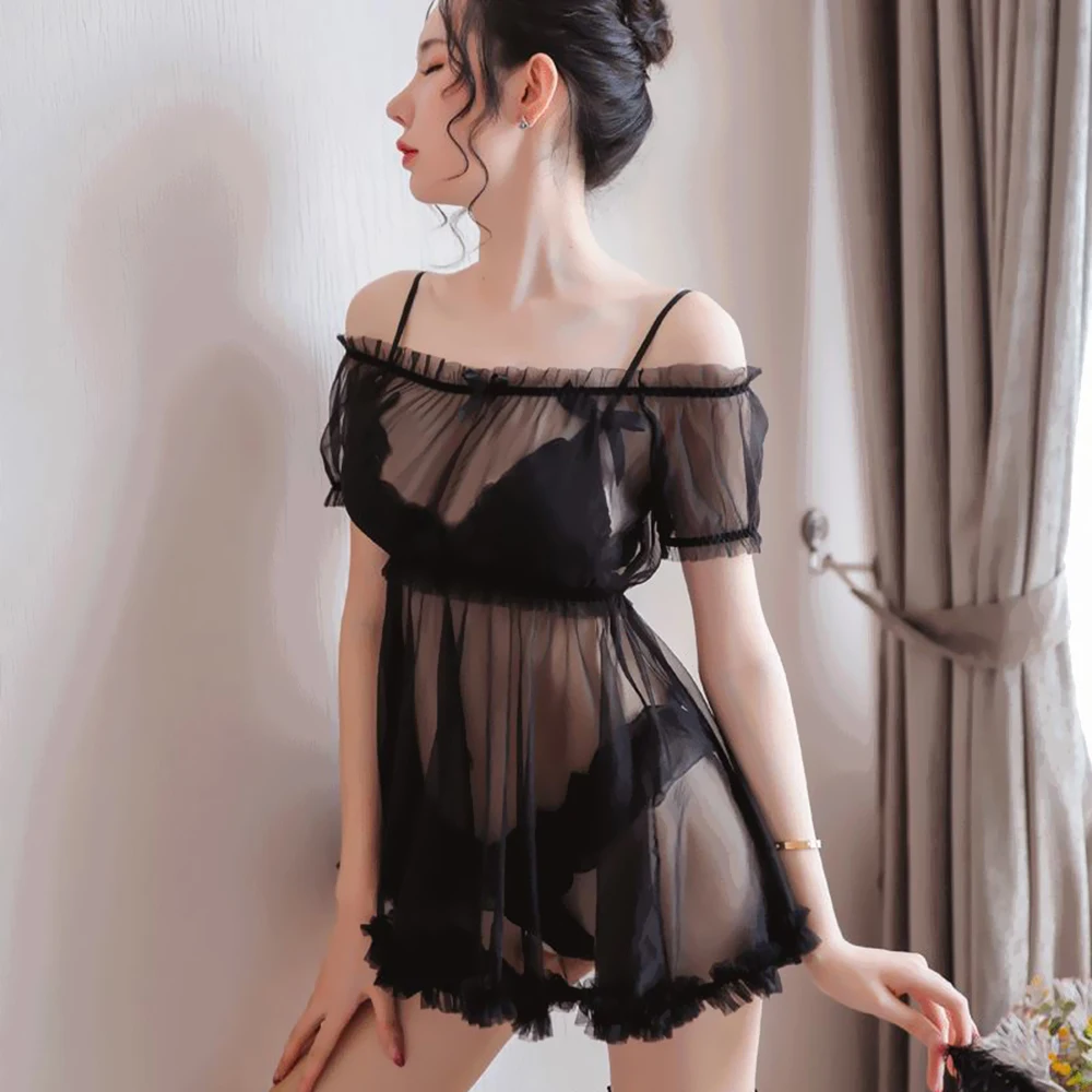 

Сексуальное женское белье, откровенная одежда для сна, прозрачное платье, кружевное нижнее белье, сексуальная одежда, сексуальная пижама