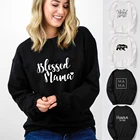 Свитшот женский с надписью Mother Life, уличная одежда в стиле Харадзюку, пуловеры с начесом, подарок для матери, модная одежда