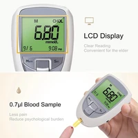 benecheck 3 in 1 diabetes tester kit diabet blood gluuachol glucose meter uric acid test strip cholesterol test monitor device