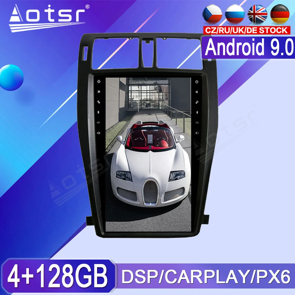 Магнитола на Android автомобильный мультимедийный стерео-проигрыватель для Toyota Crown