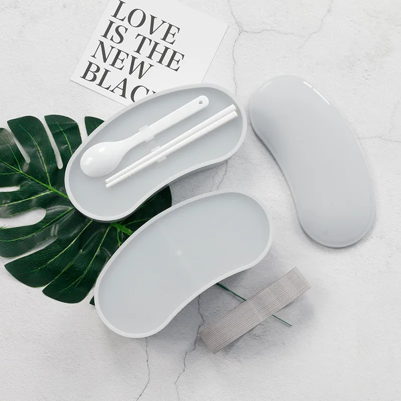 Небольшой пластиковый Ланч-бокс без бисфенола А в японском стиле для фруктового