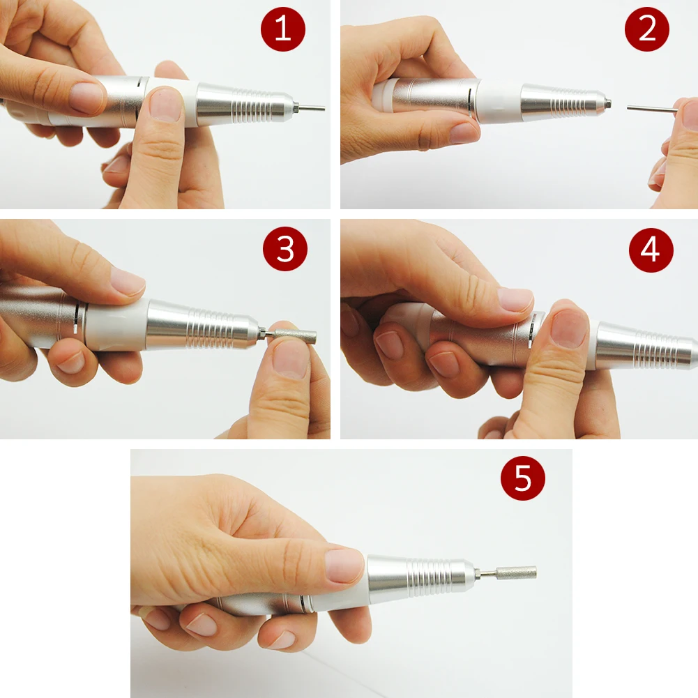 

Electric Nail Drill Machine Manicure Drill Set Professional Pedicure Mill Cutter Sets For Nail Tips Manicure Electric Tools