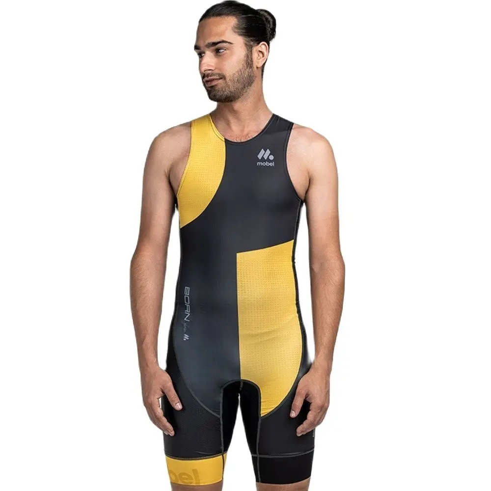 

Mobel Triathlon Skinsuit MTB Men Jumpsuit Offroad Swimming Racing clothes Sports Team Breathable Cycling Jersey Maillot Ciclismo