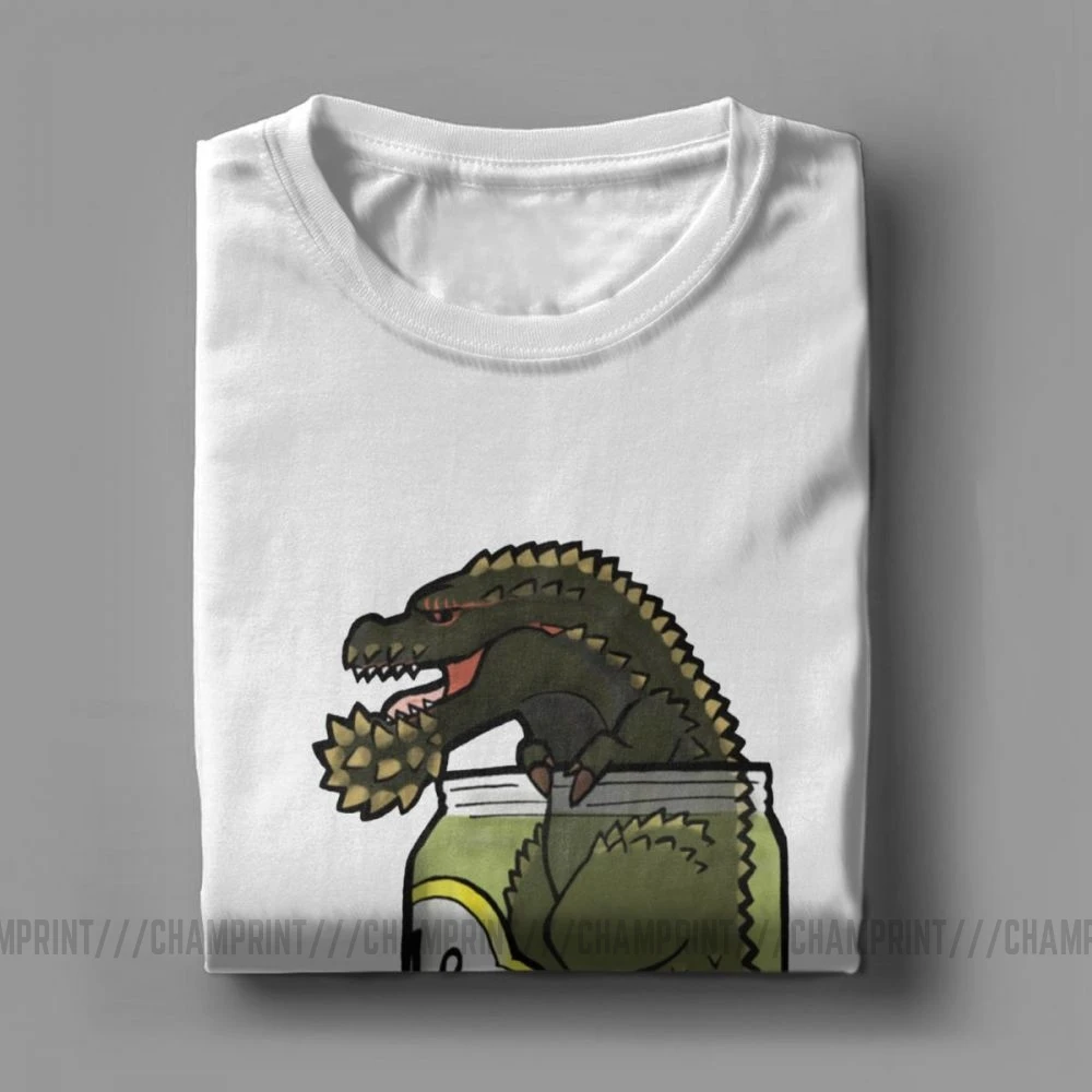 Мужская футболка Monster Hunter World The terrifical PickleJho винтажная хлопковая с короткими