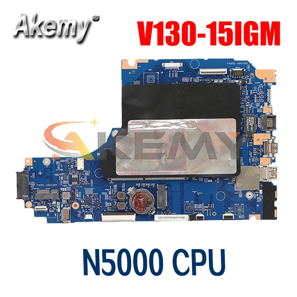 

For Lenovo V130-15IGM laptop motherboard 17839-1M 448.0DG04.001M with N5000 CPU tested 100% working FRU 5B20R33011 Mainboard