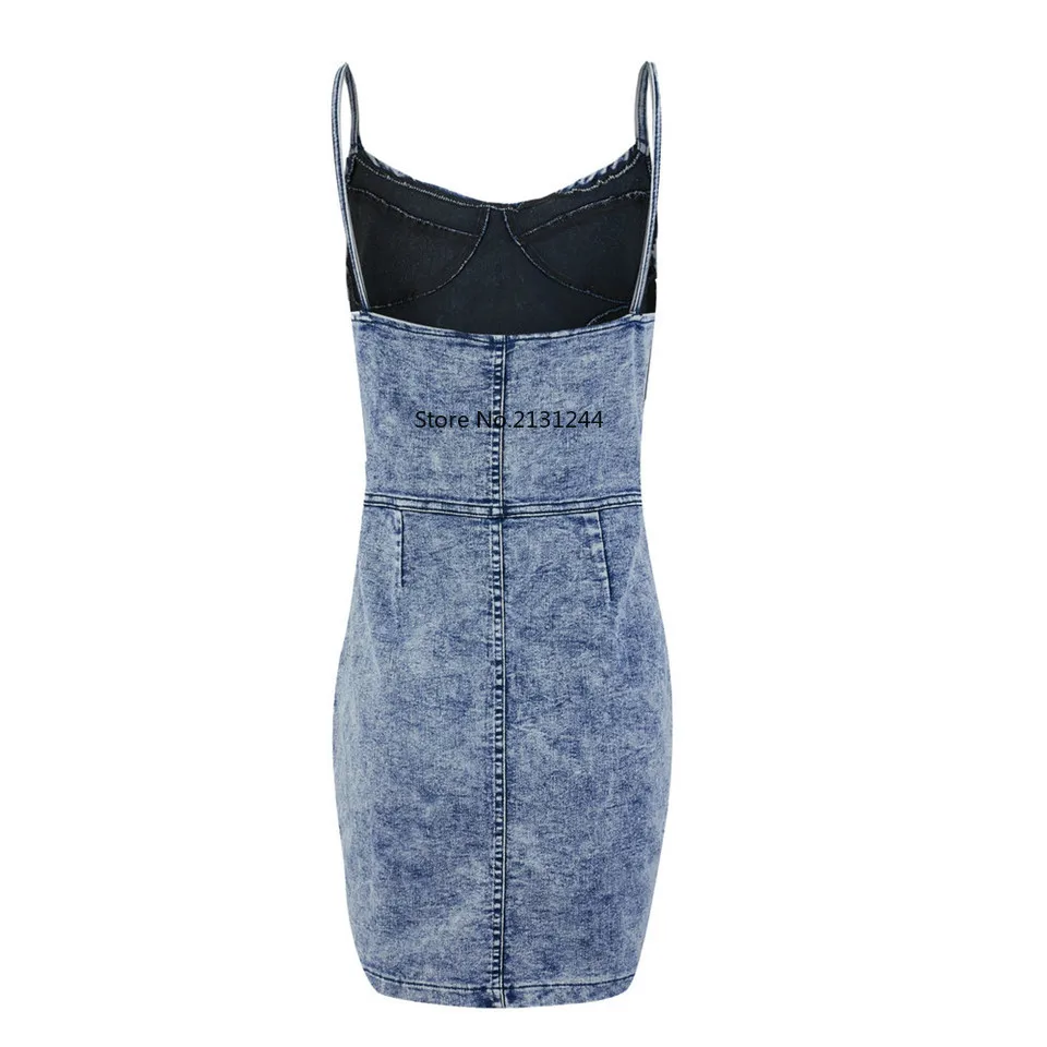 Сексуальное женское джинсовое платье для уличной одежды лоскутное дизайнерское