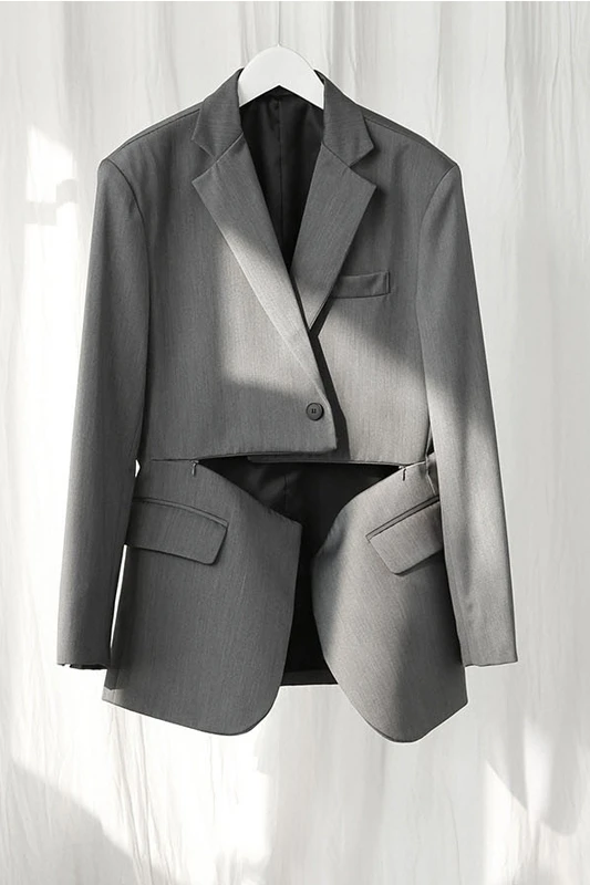 

2020 Advanced sense suit jacket men's and women's sense of design suit suit casual and handsome