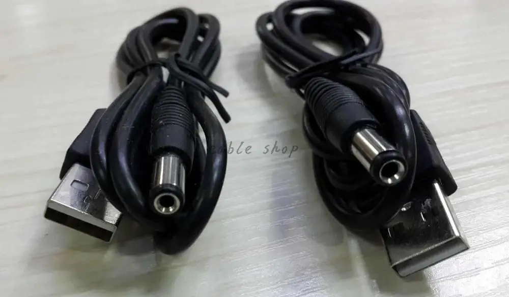 Зарядный электронный кабель для передачи данных с USB на DC5.5 DC электронные