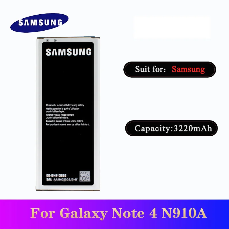 5 шт./лот высокое качество EB BN910BBE батарея для Samsung Galaxy Note 4 N910A N910F N910H N910U сменная
