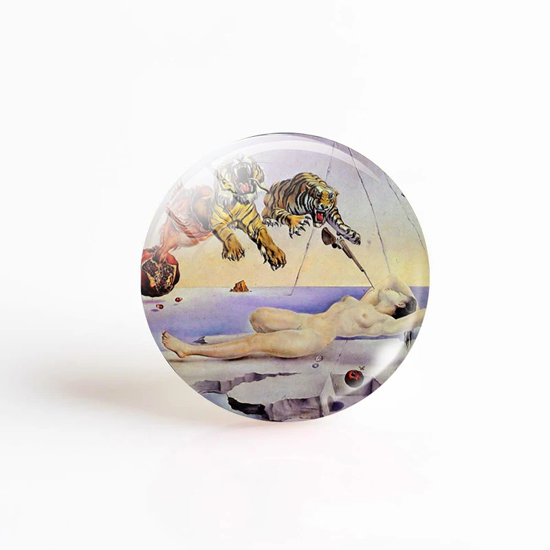 Круглый стеклянный кабошон сделай сам 25 мм 5 шт./лот | Украшения и аксессуары