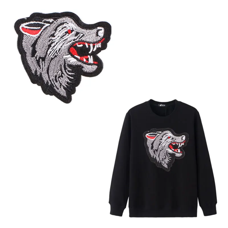 Милые животные блестки вышивка заплатка гладить на патчи для одежды Бесплатная