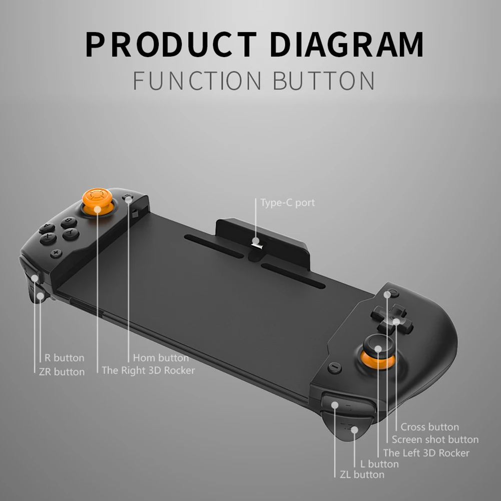 Wireless Game Controller Ergonomic Gamepad Joypad For NS Plug-in Gamepads For Switch Video Game Consoles Games Accessories