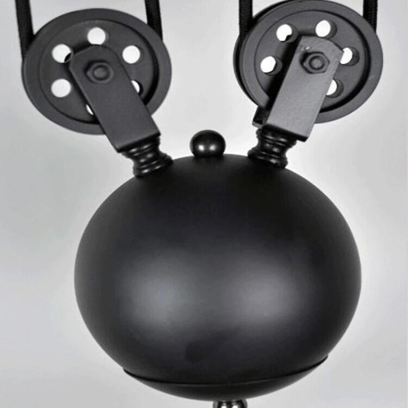 Винтажные железные подвесные светильники с 3 головками в американском стиле для