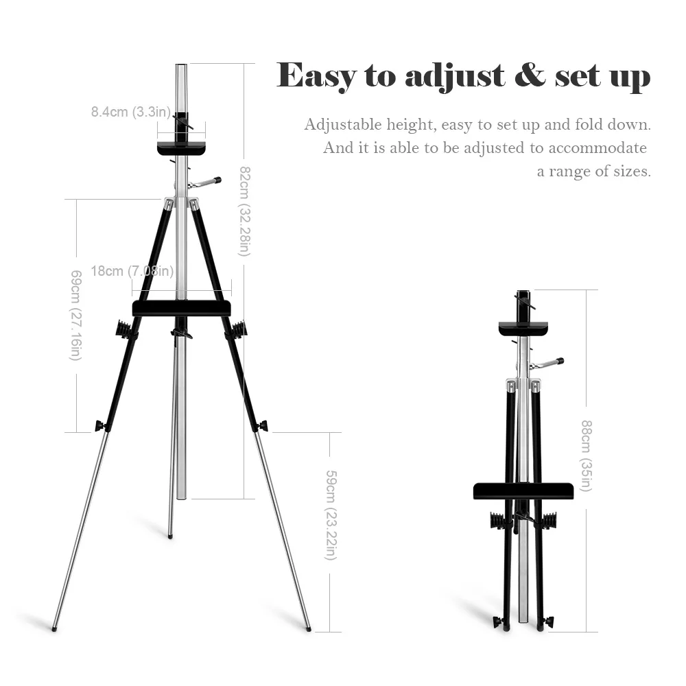 Arrtx мольберт для художника подставка художественный стенд ультра толстый