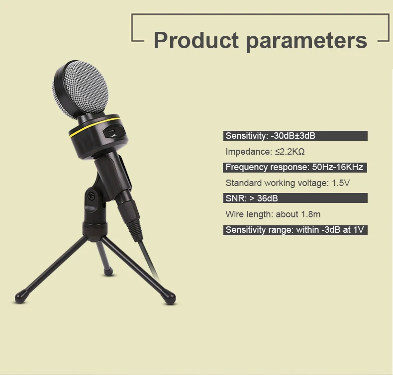 

VOXLINK Condenser live Singing Microphone Metal Scrub Texture MIC for PC YouTube Video Skype Chatting Gaming Podcast Record 2021