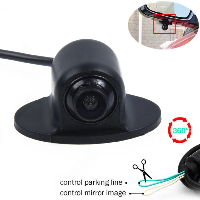 Авто Баланс Белого непромокаемый Автомобильный задний вид спереди сбоку