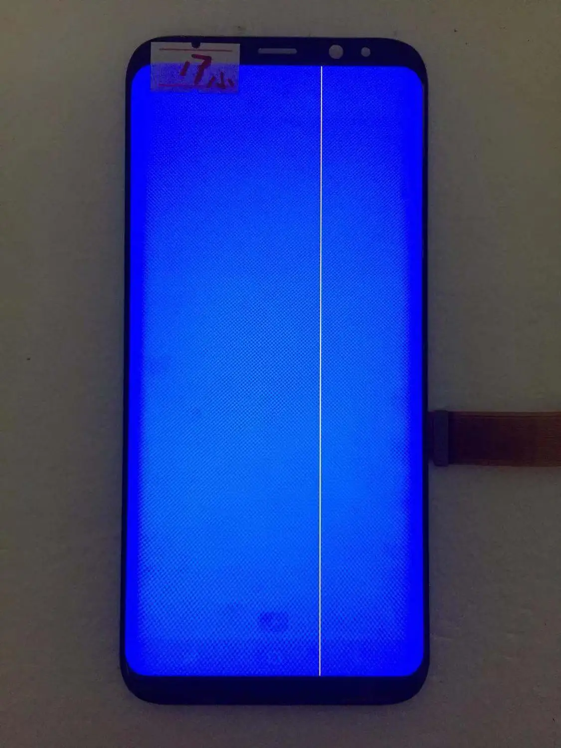 NO.17 AMOLED с линией для samsung Galaxy S8 PLUS G955A G955U G955F ЖК-дисплей кодирующий преобразователь сенсорного экрана в сборе - Цвет: NO.17