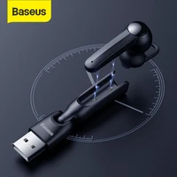 baseus bluetooth earphone magnetic single handsfree earphone car driving business headphone bluetooth earphone with microphone