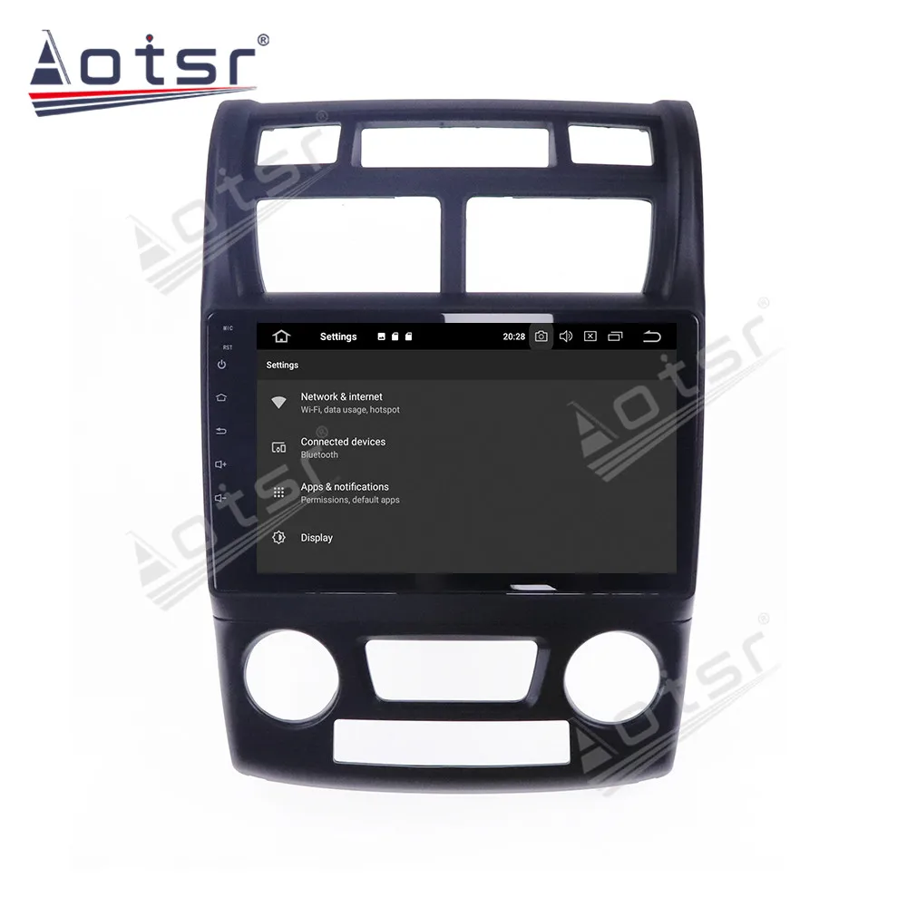 Android10.0 автомобиля GPS навигации Автомобильный мультимедийный плеер для Kia Sportage 2007