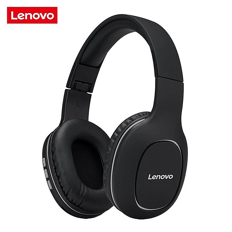 

NEW Lenovo HD300 Wireless Headphones Bluetooth 5.0 Headset Subwoofer Sports Running Headset Unisex Noise Reduction Video Call