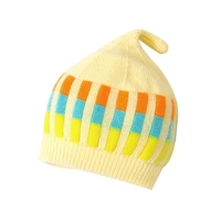 beanies baby hat pompon winter children hat knitted cute cap for girls boys bonnet enfant knitted cute cap 6 24 months