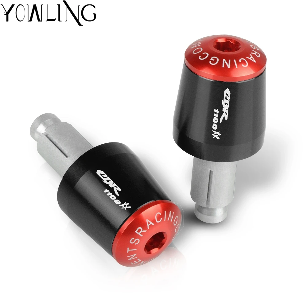 

FOR Honda CBR1100XX BLACKBIRD CBR1100 XX CBR 1100 XX 1996-2007 Motorcycle grips Bar End Plugs Handle Handlebar Plug End Cap grip