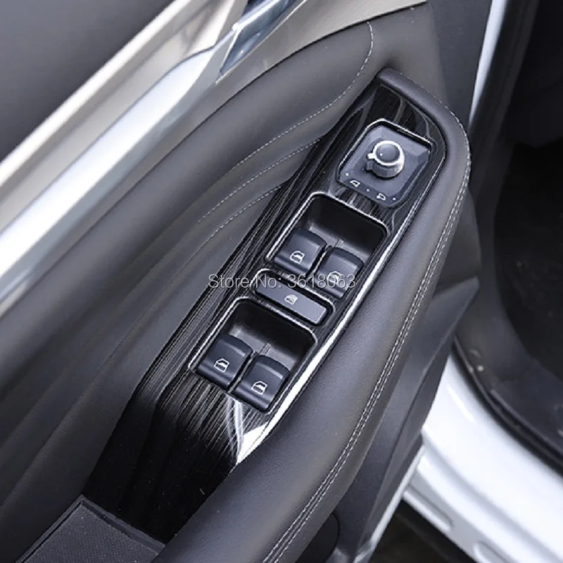 Для Haval F7 2019 2020 нержавеющая сталь стекло Автомобиля подъемные кнопки рамка