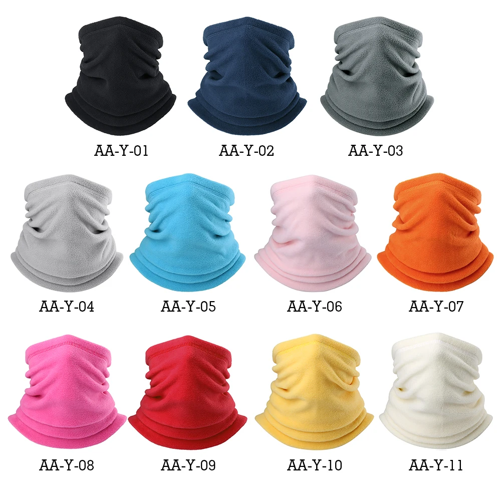 Зимний Флисовый Шарф шарф труба для мотоцикла маска лица на холодную погоду