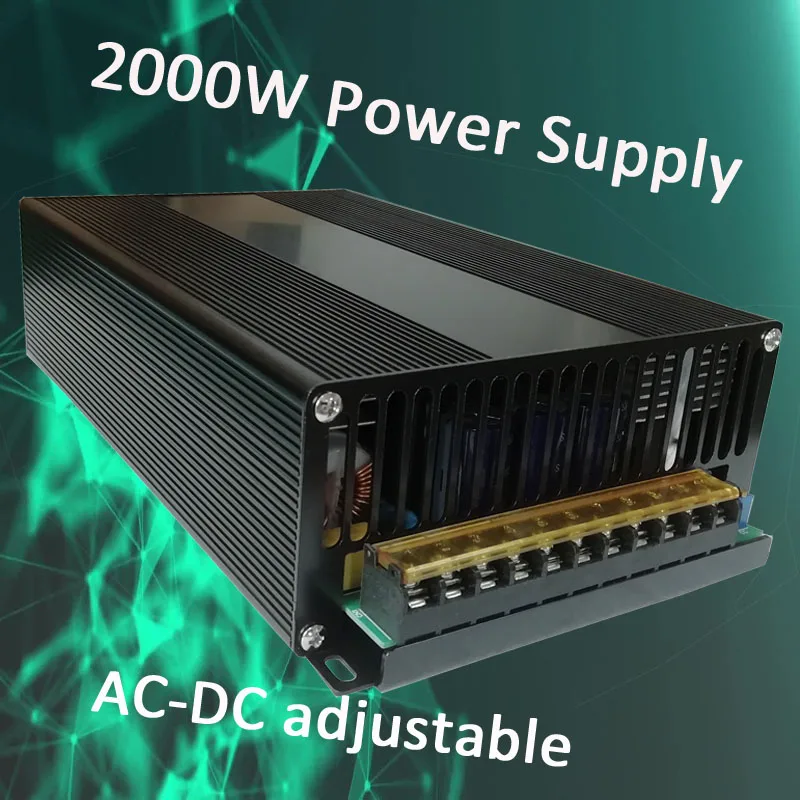 Питание переключения 2000W один Выход 24v 36v 48v 55v 60v Драйвер светодиодный светильник