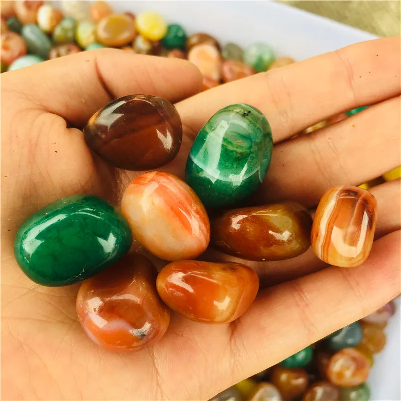 100 г натуральный кристаллический агат образцы минералов | Дом и сад
