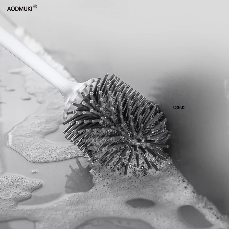 

Multi-function toothbrush holder Toilet brush tissue box Toothpaste dispenser Hair dryer rack for Bathroom accessories set