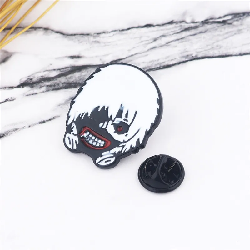 Аниме периферия Токийский Гуль король Одноглазый Ким кикен брошка мультфильм