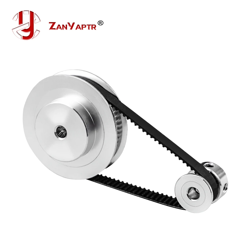 

GT2 Timing Belt Pulley 60teeth 20teeth 5mm/8mm Reduction 3:1/1:3 belt width 6mm for 3D printer accessories