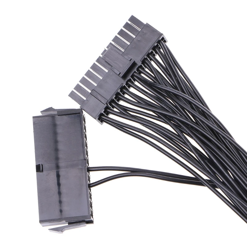 

H4GA 24Pin 20+4Pin 3-Way multiple PSU A TX Power Supply Adapter Cable 18AWG Wire For Synchro Start Motherboard Mining
