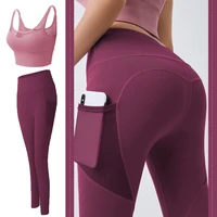 yoga pants women with pocket plus size leggings sport girl gym leggings women tummy control jogging tights female fitness pants