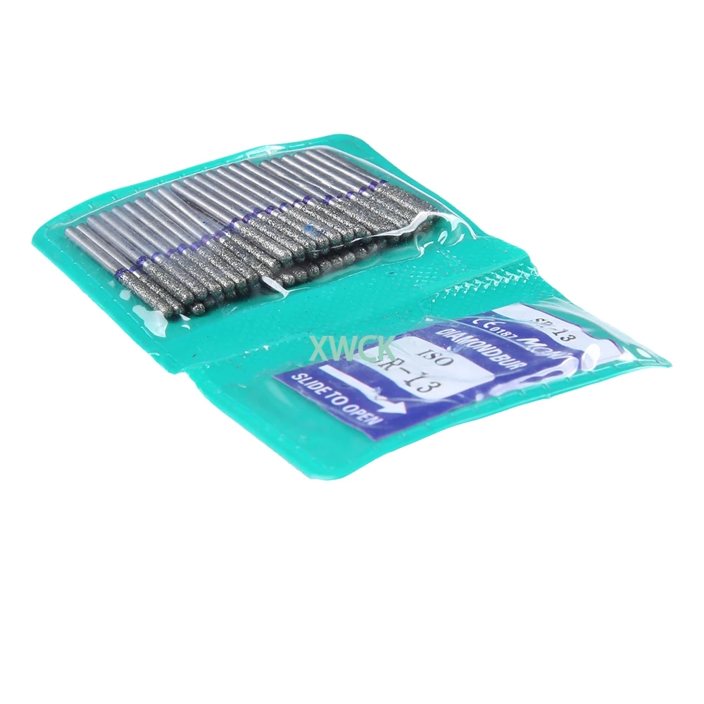 50 шт. Алмазные Шлифовальные машинки для полировки зубов хвостовик 1 6 мм | Красота