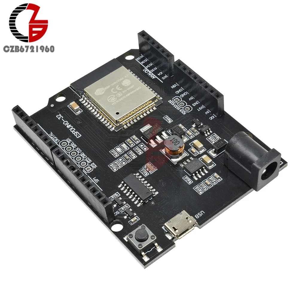 Плата разработки DC 5V 12V WEMOS D1 Mini R32 ESP32 беспроводная Wi Fi Bluetooth Антенна микро usb CH340 CH340G