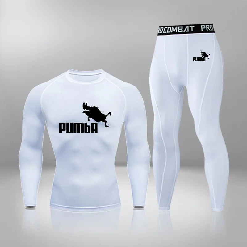 

Winter Thermal Underwear Men Warm First Layer Man Undrewear Set Compression Quick Drying Second Skin Long Leggings Johns