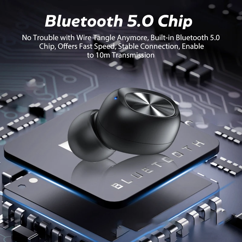 Беспроводные Bluetooth наушники Sylas TWS для Xiomi Mini сканер отпечатков пальцев гарнитура