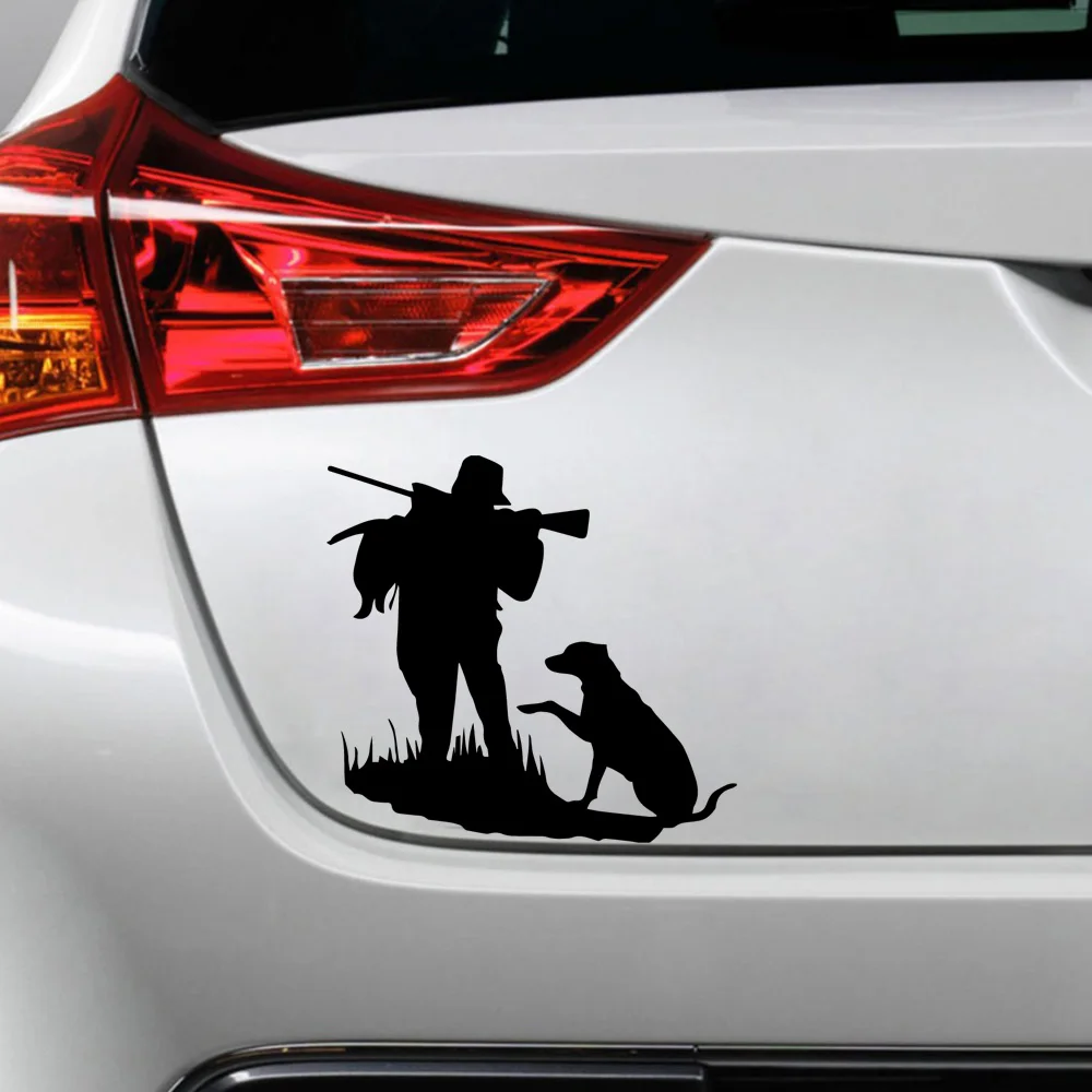

Creative Hunt Car Sticker Funny Sticker On Car Stickers And Decals Rear Window Vinyl Car Styling