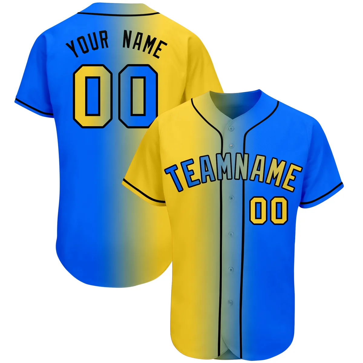 

Custom Baseball Jersey Men's And Women's Customized Game Breathable Loose Sports Lettering Training Uniform Student Jersey