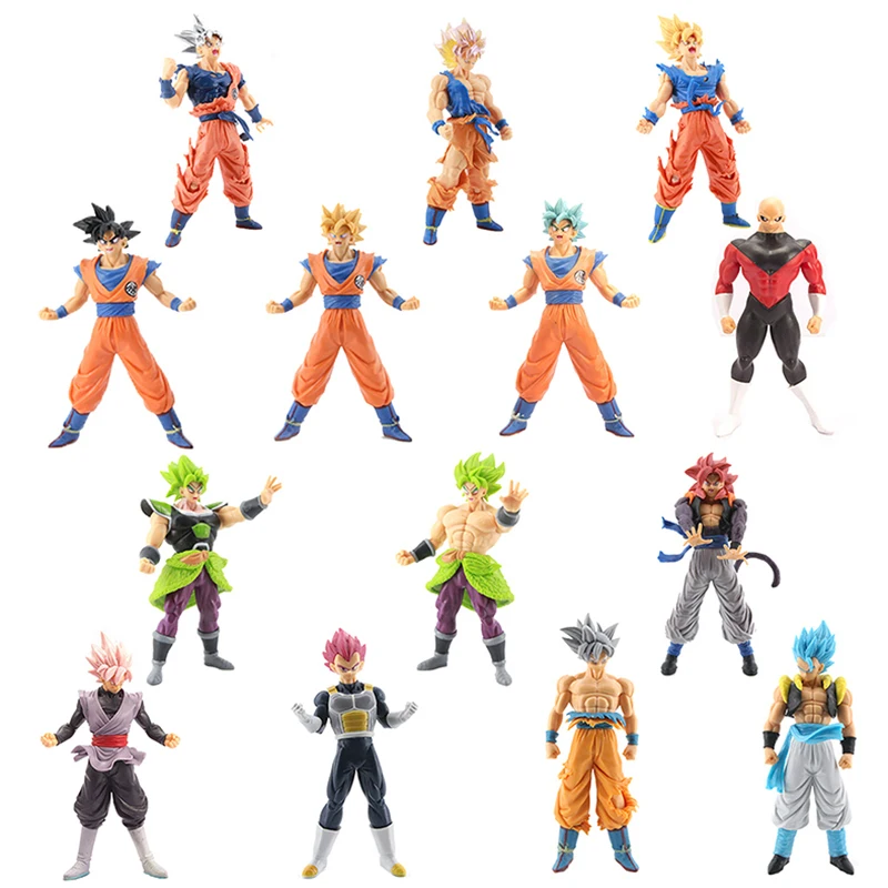 

Dragon Ball Z Anime Figure Action Figures Son Goku Figma DBZ Vegetto Model 18cm PVC Super Saiya Doll Children Toys For Kid Gift