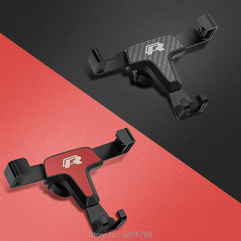 for vw golf 7 7 5 special air outlet navigation frame car mobile phone base mk7 rline modification decorati car accessorie free global shipping